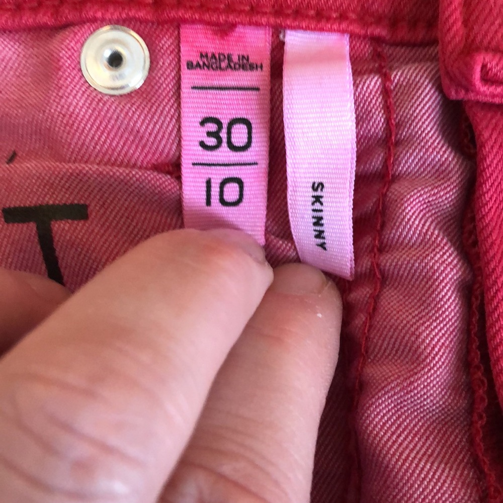Red Loft jeans - Picture 4 of 6